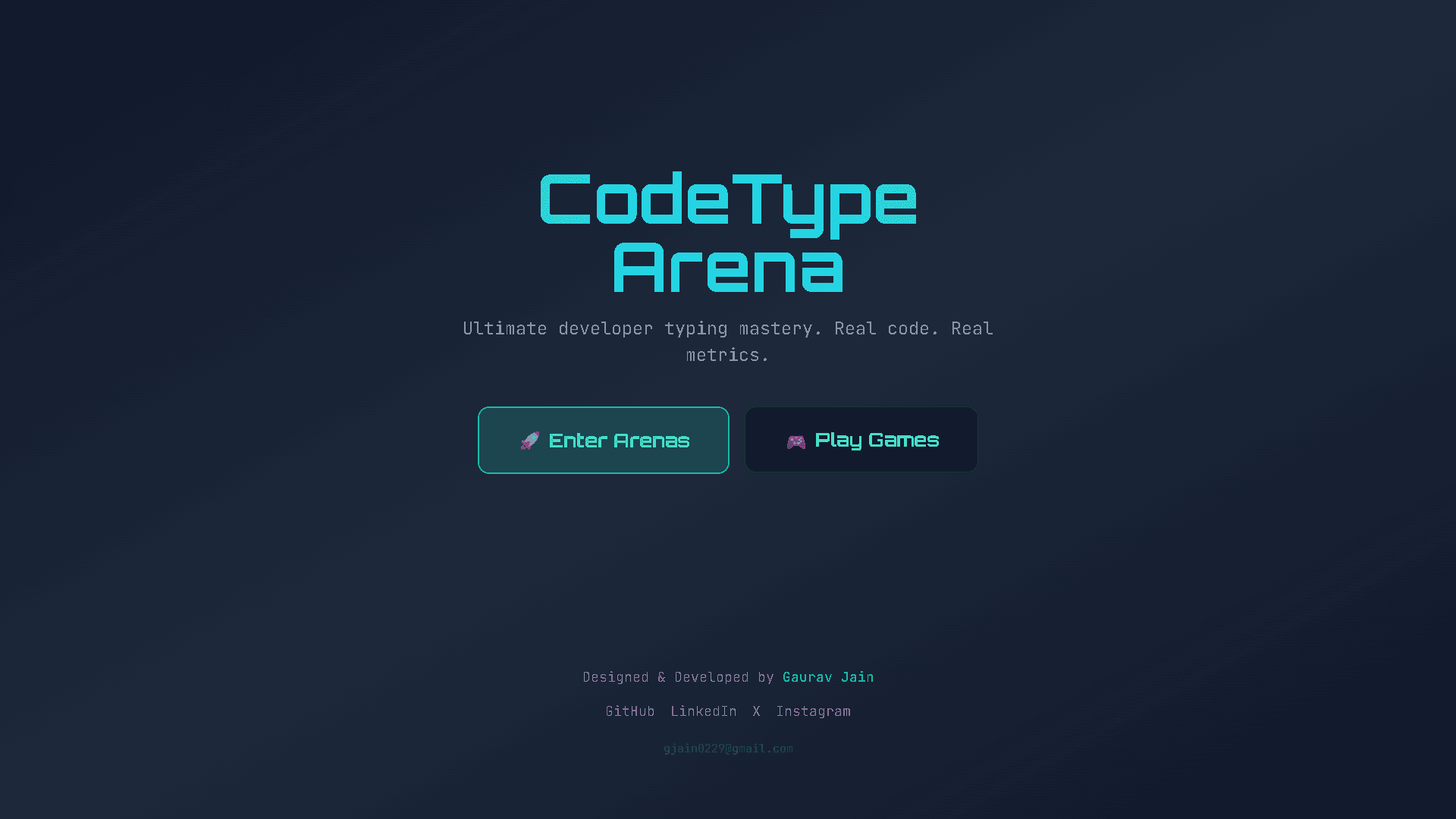 CodeType Arena